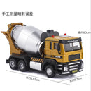 Cheng mixer truck concrete truck stone out sound light return force alloy toy birthday new year Christmas present