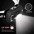 SUPERFIRE HL16 Motion Sensor Powerful Headlight Outdoor Sports Bicycle Lamp Fishing Waterproof USB Rechargeable LED Headlamp