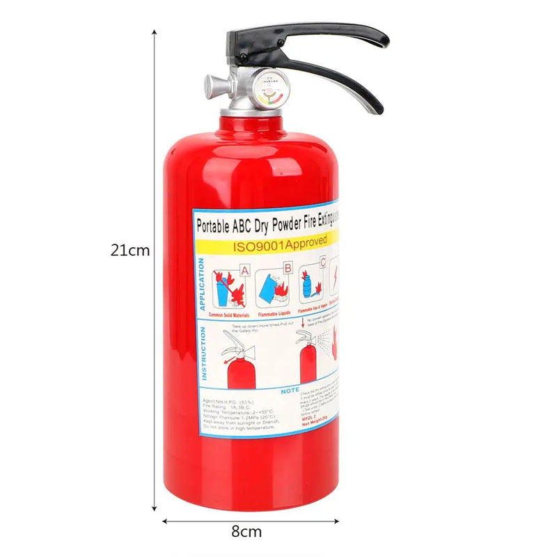 HOOMIN Fire Extinguisher Money Boxes Creative Coin Piggy Banks Money Saving Box Home Decor Plastic Birthday Gift for Kids