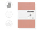 Candy Color Soft Pu-Leder Bullet Dotted Notizbuch A5 5.5x8.3" 94 Blatt Punktraster Notizbuch Tagebuch Schulbedarf
