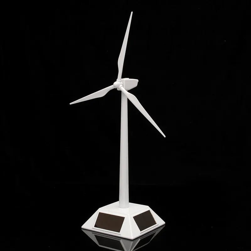 1pcs Solar Wind Generator Model and Exhibition Stand Windmill Educational Assembly Kit Desktop Decoration