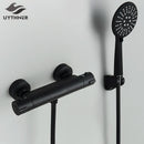 The Elysian Matte Thermostatic Shower System