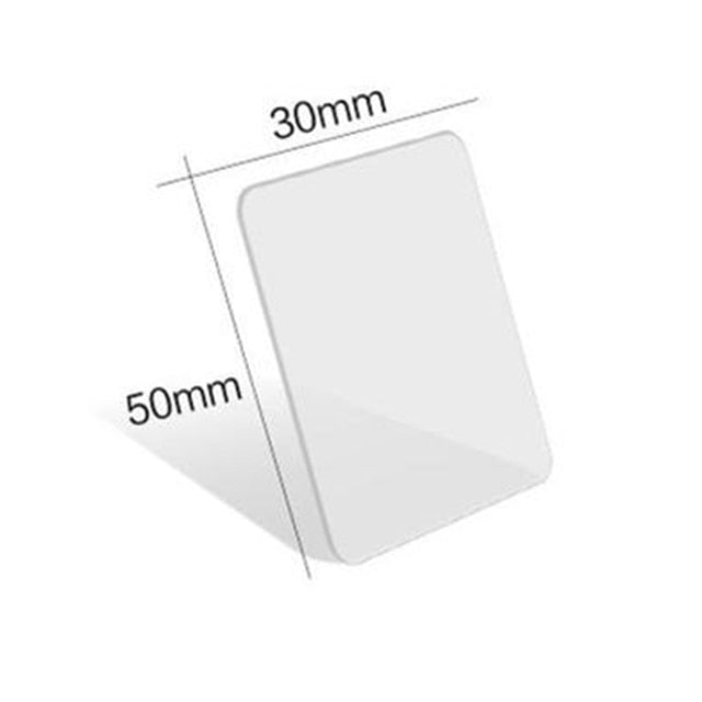 100/10Pcs Waterproof Sticker Powerful Non-Mark Photo Wall Auxiliary Double-Sided Pendating Fixed Two Sticky Bathroom Tape piece