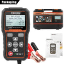 FOXWELL BT705 Professional Battery Tester 12v 24v Heavy Duty Truck Cranking Charging System Test 100-2000CCA Battery Load Tester