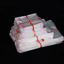 StoBag 100pcs Clear Self Adhesive Cello Cellophane Bag Self Sealing Plastic Bags Clothing Jewelry Packaging Candy OPP Resealable
