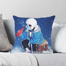 Custom Pillowcase Anime Undertale Sans Double-sided 3D Printing Pillow Case for Home Christmas Decoration Sofa Cushion Cover