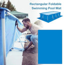 Iatable Swimming Pool Ground Cloth 250x340CM Square Floor Swimming Pool Mat Rainproof Dust Cover Dustproof Floor Pad