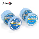 2.54Cm 3 Yards Blue Color Strong Lace Front Support Walker Tape For Wig Toupee  0.8Cm Double Sided Adhesive Hair System Tape 1Cm