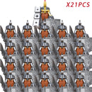 Classic Medieval Movie Elves Dwarf Warrior Iron Foot Dane leader of the Dwarfs Building Blocks LOTR Figures Toys For Children