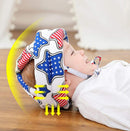 Infant Baby Safety Helmet Toddler Head Protection Soft Adjustable Cap Anti-fall Baby Helmet for Crawling Walking 1 Year Boy Girl