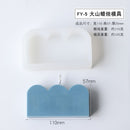 New Geometry Shape Candle Mold DIY handmade Candle Making Silicone Mold Soap Mold Aromatherapy plaster Mold