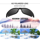 POLARSNOW Polarized Sunglasses Brand Designer Male Men Women Sport Outdoor Travel Goggles Sun Glasses Anti-Reflective UV400