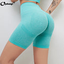 Women Seamless Yoga Set Sports Bra High Waist Leggings Fitness Sets Gym Shorts Running Sportswear Workout Clothes Sports Suits