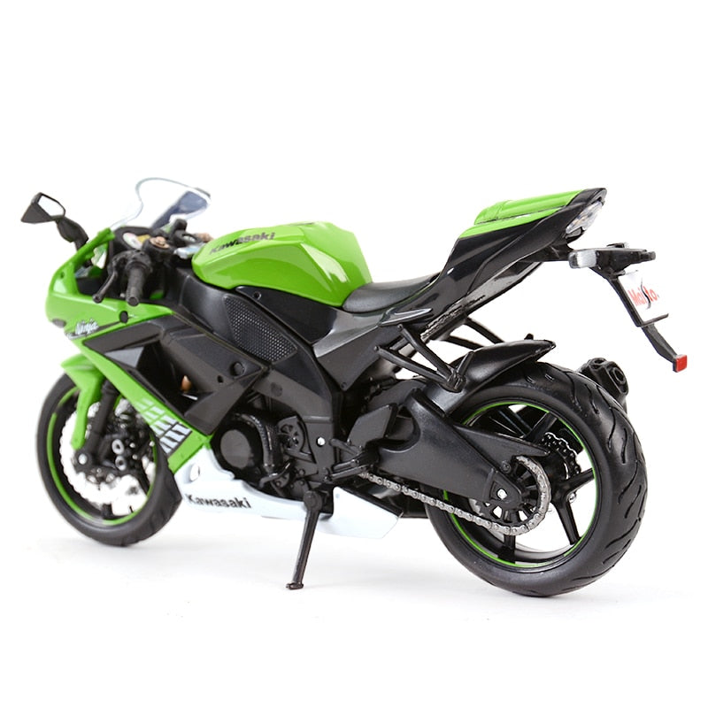 Maisto 1:12 Kawasaki Ninja ZX-10R Black Die Cast Vehicles Collectible Hobbies Motorcycle Model Toys