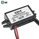 DC-DC 12V to 5V Car Power Converter 3A 15W Micro Mini USB Step Down Voltage Power Supply Output Adapter Low Heat Auto Protection