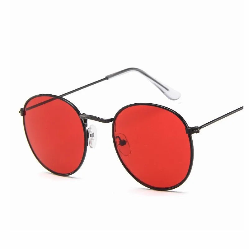 MYT_0306 Sunglasses Women 2020 Classic Vintage Oval Sun Glasses Eyewear Round Mirror Small Metal Frame Oculos De Sol Gafas UV400