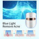 LED Photon Facial Mask Light Therapy Electric Face Massager Skin Rejuvenation Anti-Aging Acne Wrinkle Removal SPA Beauty Machine