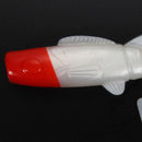 4pcs 12cm 13g 3D big Soft Bait Fishing Fish red head Silicone plastic Swimbait Shad Crankbait Use For Rig Fishing