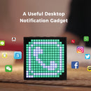 Divoom Timebox Evo tragbarer Bluetooth-Lautsprecher mit Wecker programmierbarem LED-Display für Pixel Art Kreationen einzigartiges Geschenk