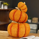 25/30cm Simulation Pumpkin Plush Stuffed Toy Soft Vegetables Doll Sofa Cushaw Pillow Cushion Halloween Christmas Gift Home Decor