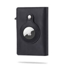 2021 For Apple Airtag Wallet Men Carbon Fiber Fashion ID Credit Card Holder Rfid Slim Airtag Slide Wallet Designer Cardholder