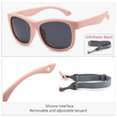 Ralferty Flexible Neugeborenen-Kinderbrille Sonnenbrille Mädchen Junge Polarisiert UV400 Schutz 0-2 Jahre Baby Kleinkind Sonnenbrille Oculos
