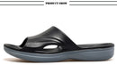 Summer Men Rubber Slippers Beach Shoes Slides Slates Palm Clap Casual Outdoor Indoor Home House Soft Comfortable Big Size 50 51