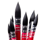 Professional Watercolor Paint Brush Handmade Squirrel Nylon Hair Pointed Painting Brush Set for Watercolor Painting Art Supplies