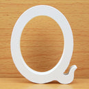 8 CM Letras Decorativas Grandes White Wooden Letters Home Decor Wedding Decoration DIY Personalised Name Design Free Standing