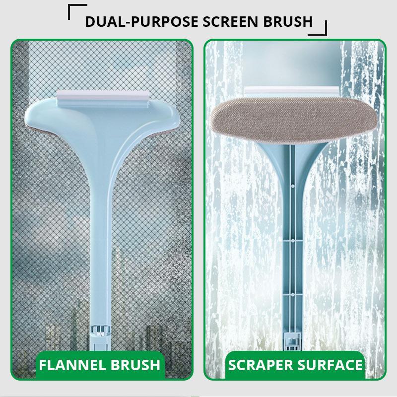 Special Cleaning Brush For Auto Window Screen Brush Control Anti-mosquito Net Clear Window Cleaner Household Car Cleaning Tool