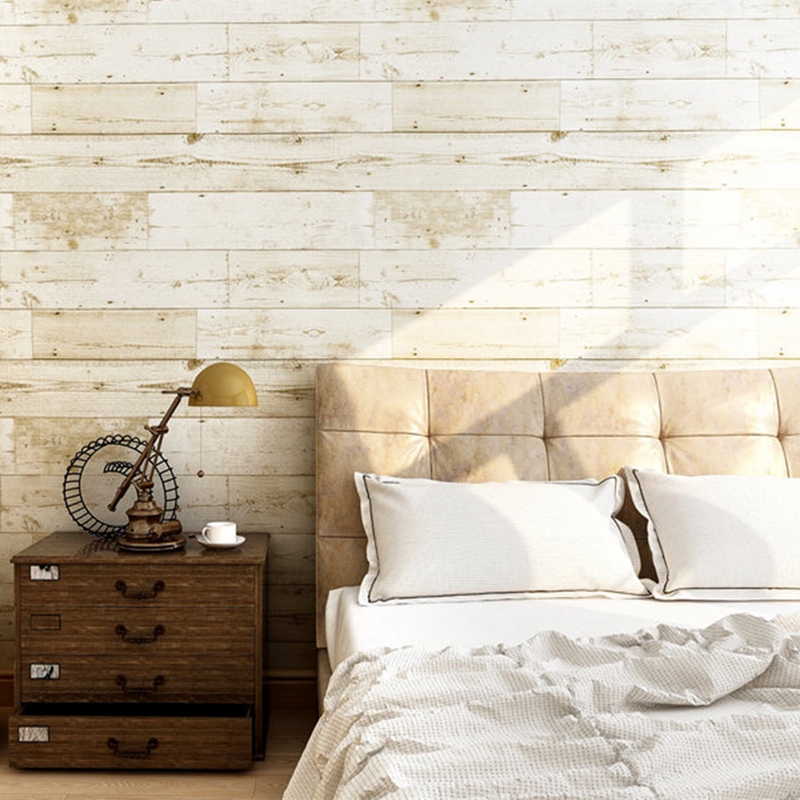 Classic Peel And Stick Wood Plank Wallpaper Sticker Vinyl Self Adhesive Wall Paper Design For Walls Bathroom Bedroom Home Decor