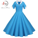 Elegant Solid Pink Women Summer Dress Casual Short Sleeve Chic Slim Fashion A-line Midi Party Sundress Vestidos Robe Femme