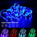 LED-Lichtleisten RGB 5050, 5V 1M-30M, 16 Millionen Farben, RGB, LED-Lichtleiste Musiksynchronisation, Farbwechsel für Party und Zuhause