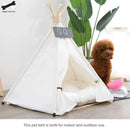 The Nomad's Nook | Portable Teepee Pet Retreat for Cats & Small Dogs