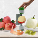 Tragbarer manueller Gemüseschäler, multifunktionaler schneller runder Blattschneider für Obst, Gemüseschneider, Schneidewerkzeug, Küchenhelfer