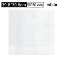 32*32 Dots Plastic Blocks Base Plates 50*50 Pink Compatible Big Brand City Classic Toys Mini Building Bricks Baseplates for Kids