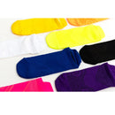 Athletic Sport Ankle Boat Socks Nylon Outdoor Basketball Bike Running Football Breathable Non-Slip Candy Color No Show Socks
