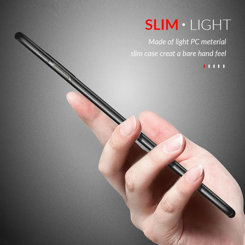 Slim Hard PC Matte Phone Case For Xiaomi Redmi Note 9 11 12 Pro 9s 11s 11T Poco X5 Pro Mi 11 Lite 5G NE Cover Coque