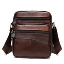 WESTAL Men's Leather Shoulder Bag Small Men's Genuine Leather Bag Man Mini Designer Bags Messenger Crossbody Bags Handbags 7350