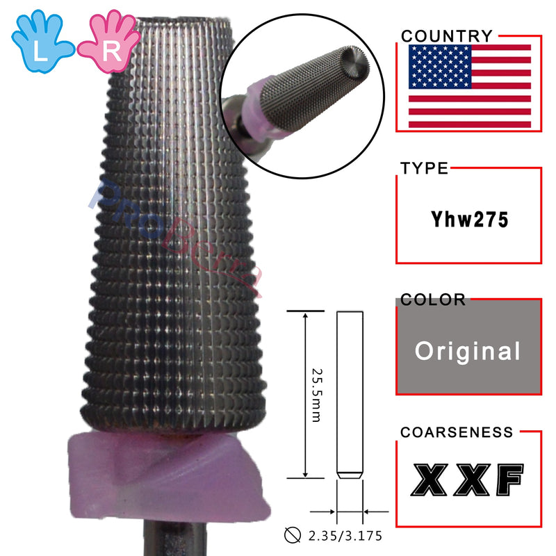 NAILTOOLS 5 IN 1 Carbide Original multi-function Tungsten Carbide nail milling drill bits