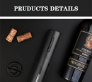 The Sommelier | Electric Wine Opener with Foil Cutter & Jar Opener