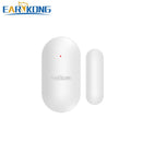 Original EARYKONG 433MHz Wireless Window Door Magnet Sensor Detector For Home Wireless Alarm System ultra-low power consumption