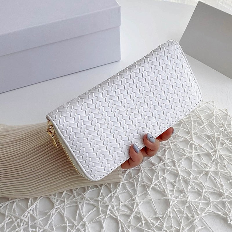 New Fashion Pu Leather Women Wallet Clutch Women&