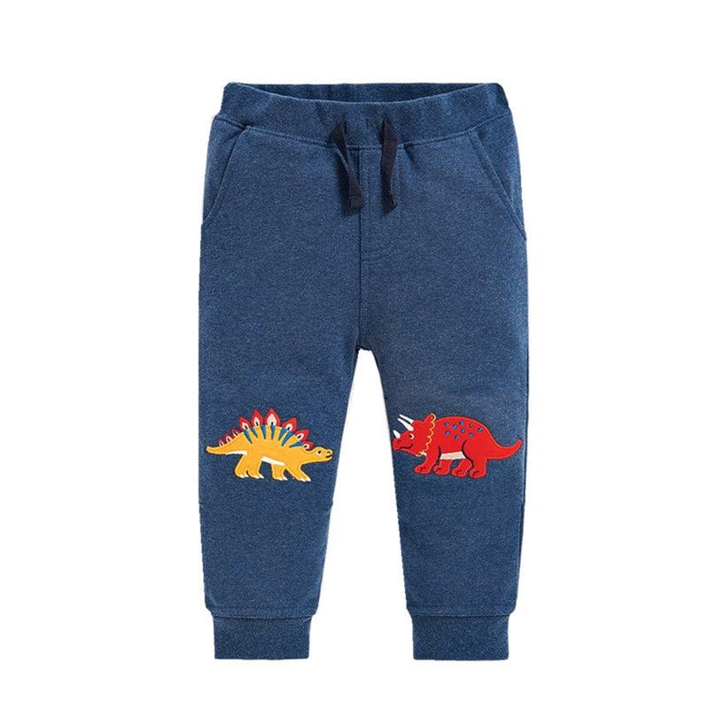 Jumping Meters Animals Boys Trousers Pants Baby  Clothes Dinosaurs Sweatpants For 2-7t Tears Boys Full Pants Kids Trousers