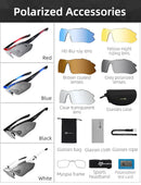 The Aero Sentinel | Polarized Cycling Glasses with 5-Lens Interchange System