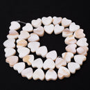Natürliche Muschelperlen, Perlmutt, Liebe, Stern, Oval, Rund, Flach, lose Abstandshalterperlen für die Schmuckherstellung, DIY Charm Armband Halskette