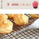 Puffdüsen Cupcake-Injektor Gebäckspritze Creme-Tülle Spritztüllenbeutel Kuchen-Konditoreiausrüstung Kit Dekorationswerkzeuge