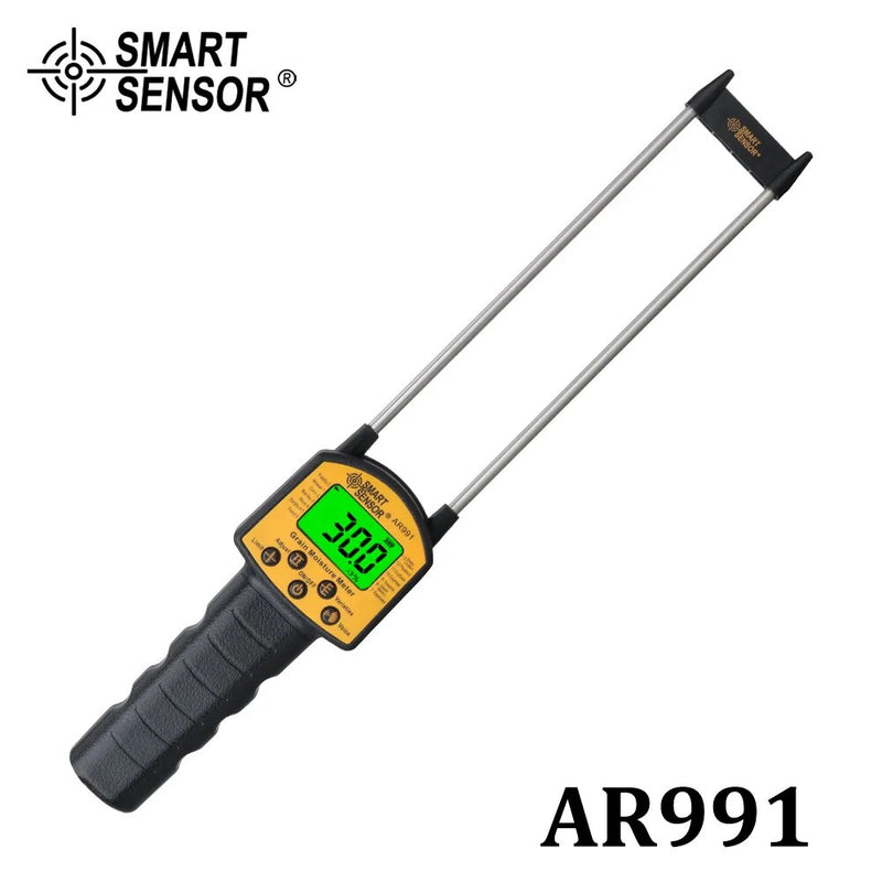 Grain Moisture Meter Digital Moisture Meter Smart Sensor AR991 Use For Corn,Wheat,Rice,Bean,Wheat Flour fodder rapeseed seed