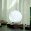 Creative 3D Magnetic Levitation Moon Lamp Night Light 14cm Rotating  Led Moon Floating Lamp Home Decoration Holiday Gifts