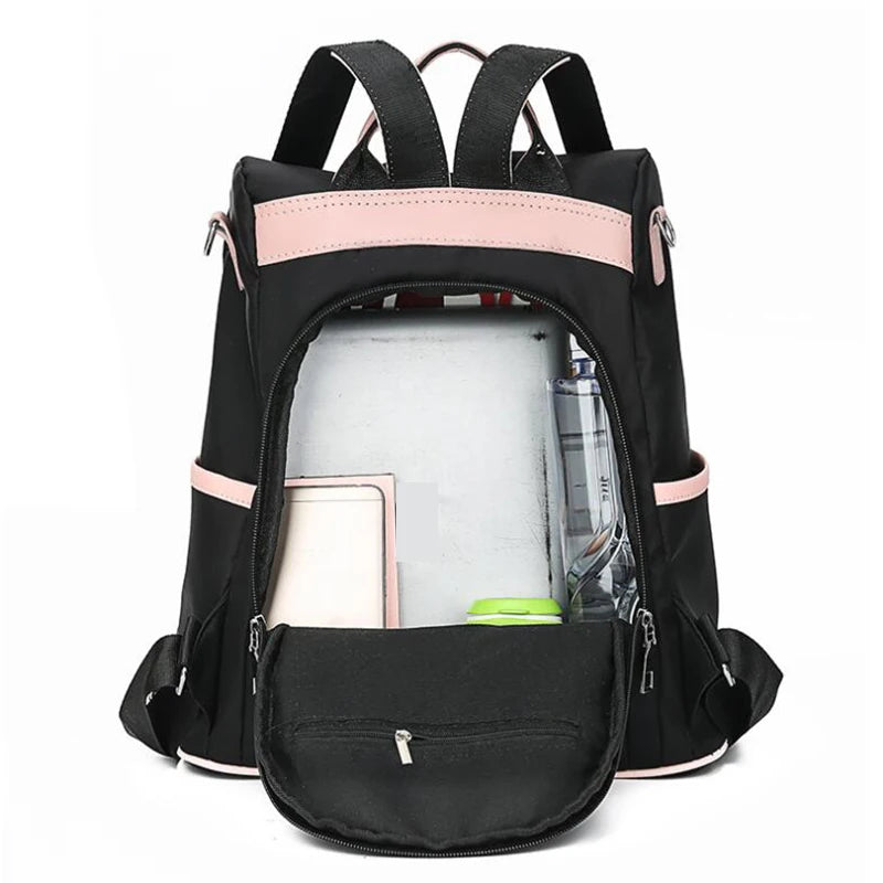 Fashion Oxford Backpack For Women Waterproof Teenager School Bag Travel Large Capacity Knapsack Simple Girls Backpack mochila